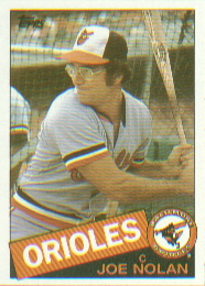 1985 Topps Baseball Cards      652     Joe Nolan